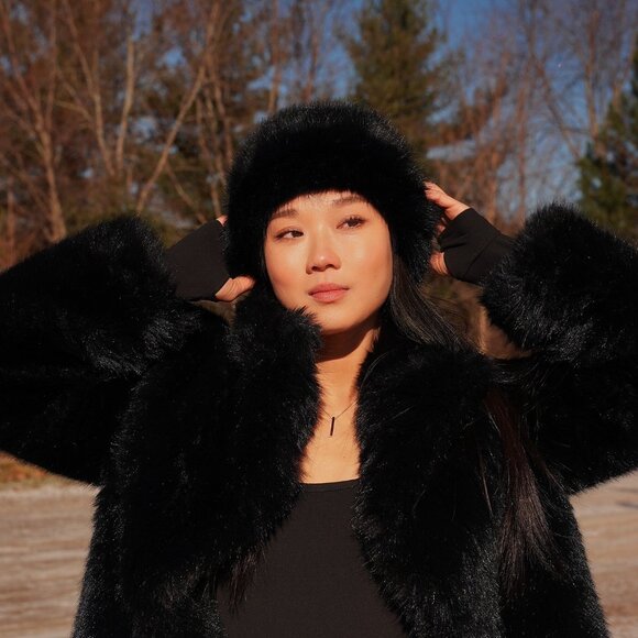 Melanie Lyne Fur Hat - Picture 2 of 5